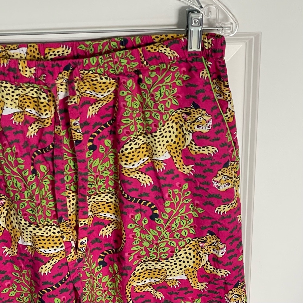 Printfresh Pink Leopard Print Pants - image 5